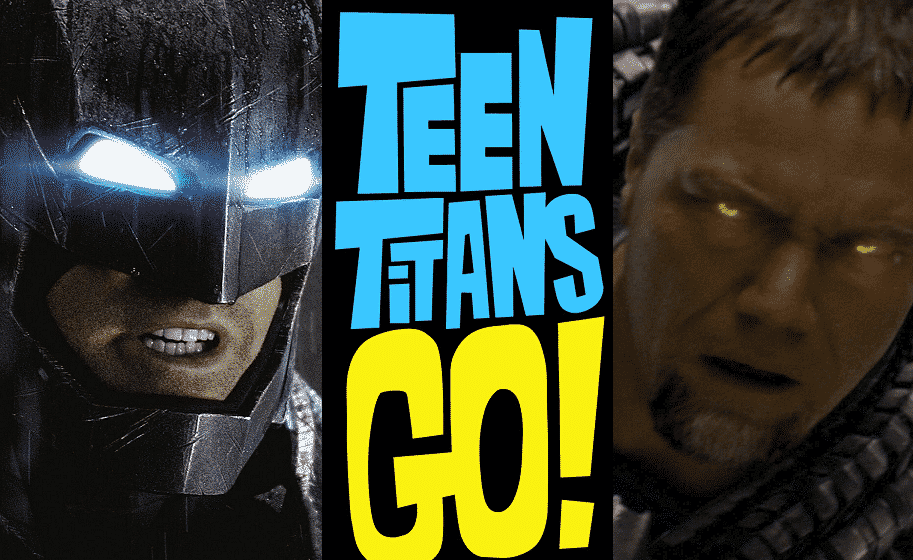 Teen Titans GO! References Man of Steel and Batman v Superman