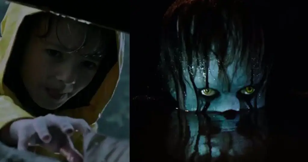 IT Movie opening scene georgie pennywise