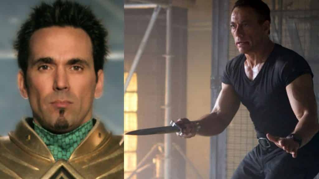 Jason David Frank And Jean-Claude Van Damme Fight Each 