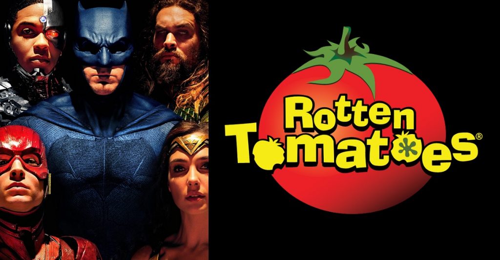 Justice League Rotten Tomatoes Score