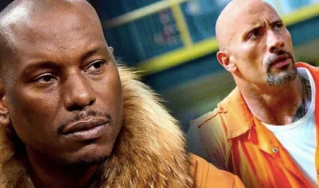 tyrese gibson dwayne the rock johnson fast and furious