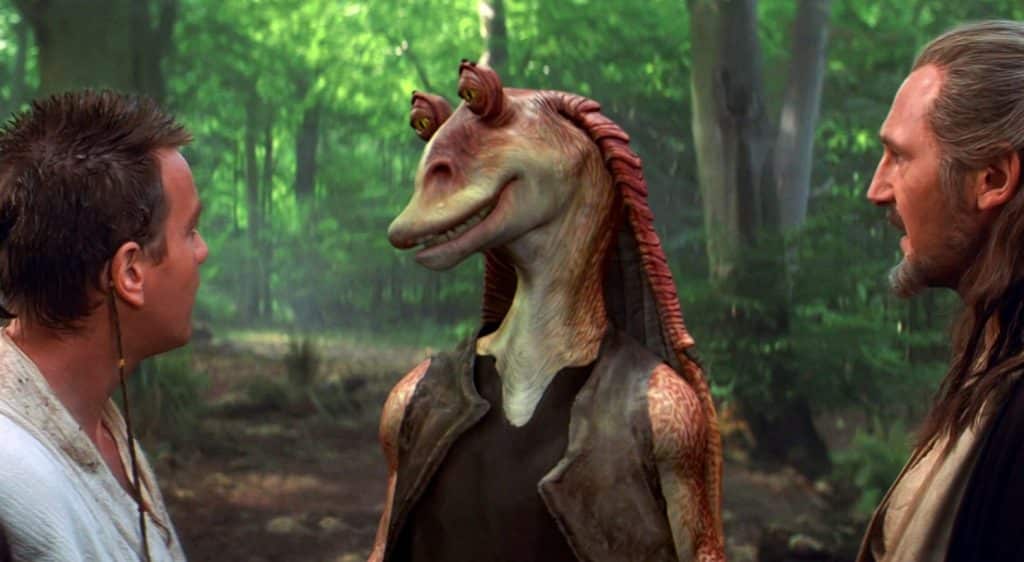Liam Neeson defends Star Wars Episode I and Jar Jar Binks