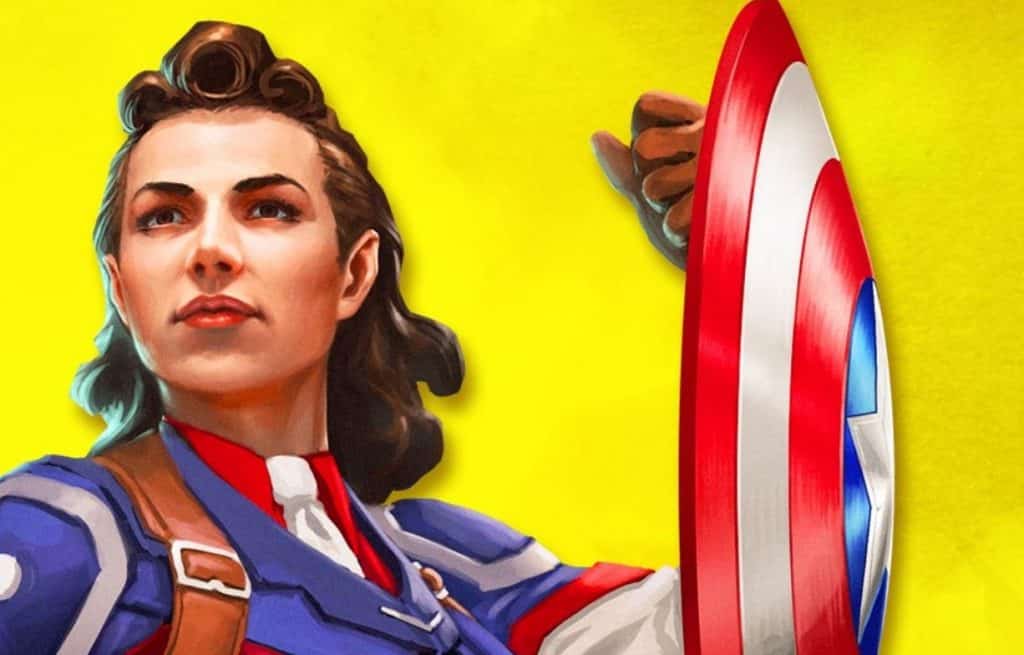 Marvel to Have a Female Captain America 2 Peggy Carter illustrated as Captain America