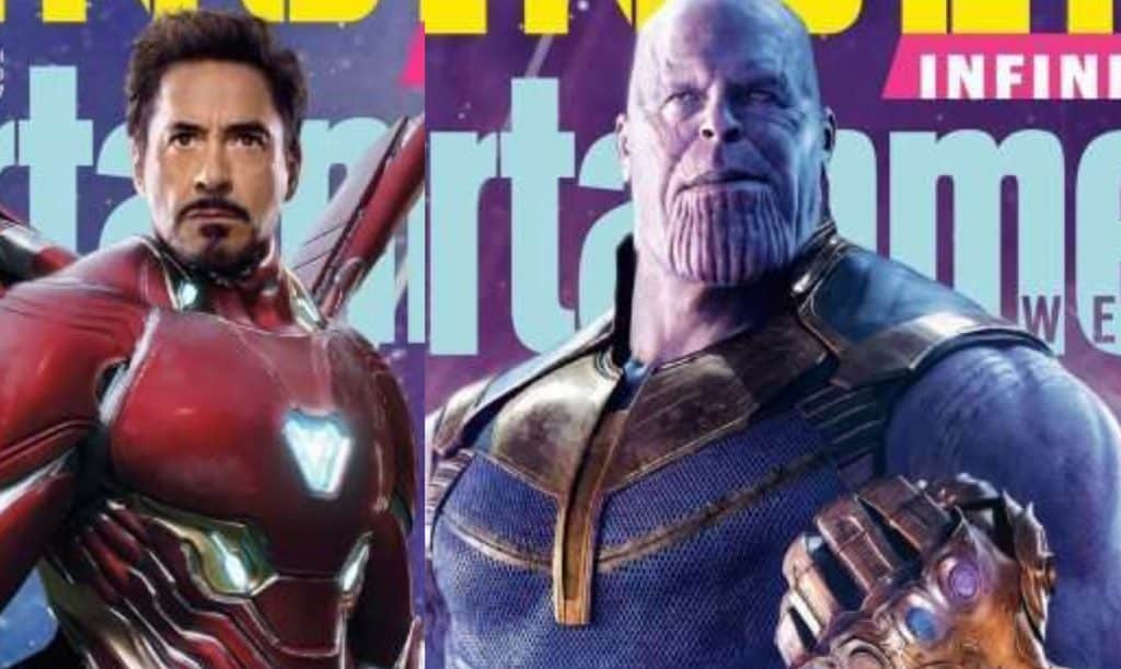 Avengers: Infinity War Iron Man Thanos Entertainment Weekly