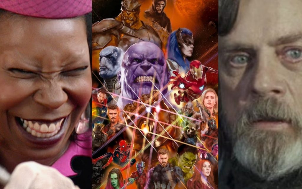 Avengers: Infinity War Whoopi Goldberg Mark Hamill