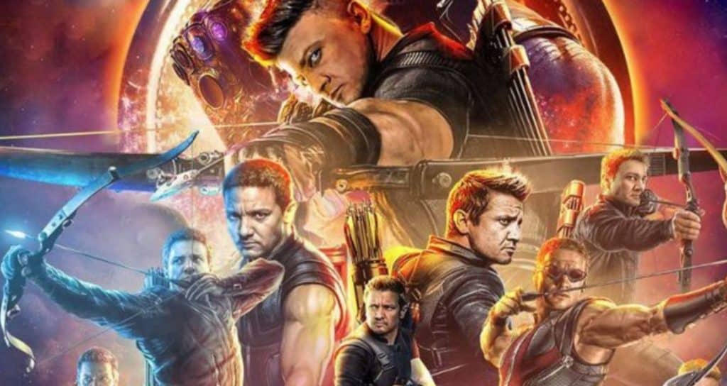 Avengers: Infinity War Hawkeye Poster