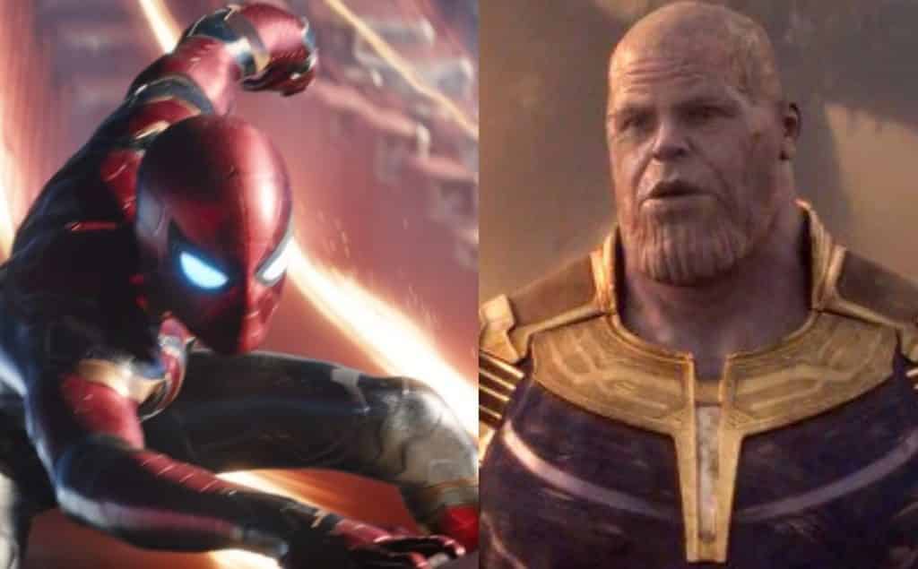 Avengers: Infinity War Spider-Man Thanos