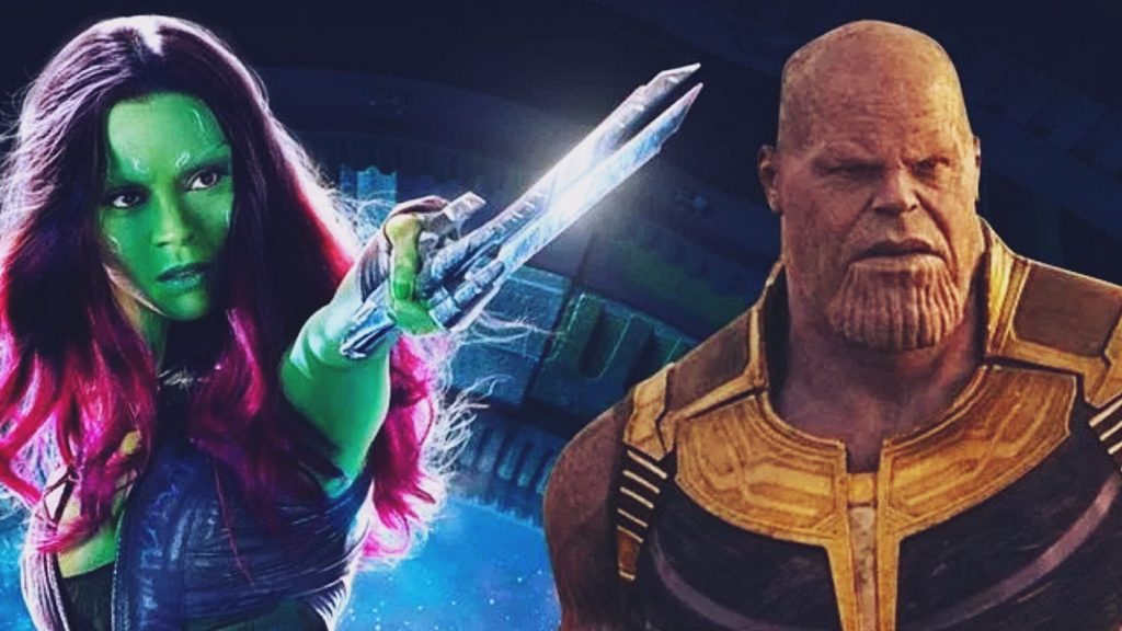 Avengers: Infinity War Gamora Thanos