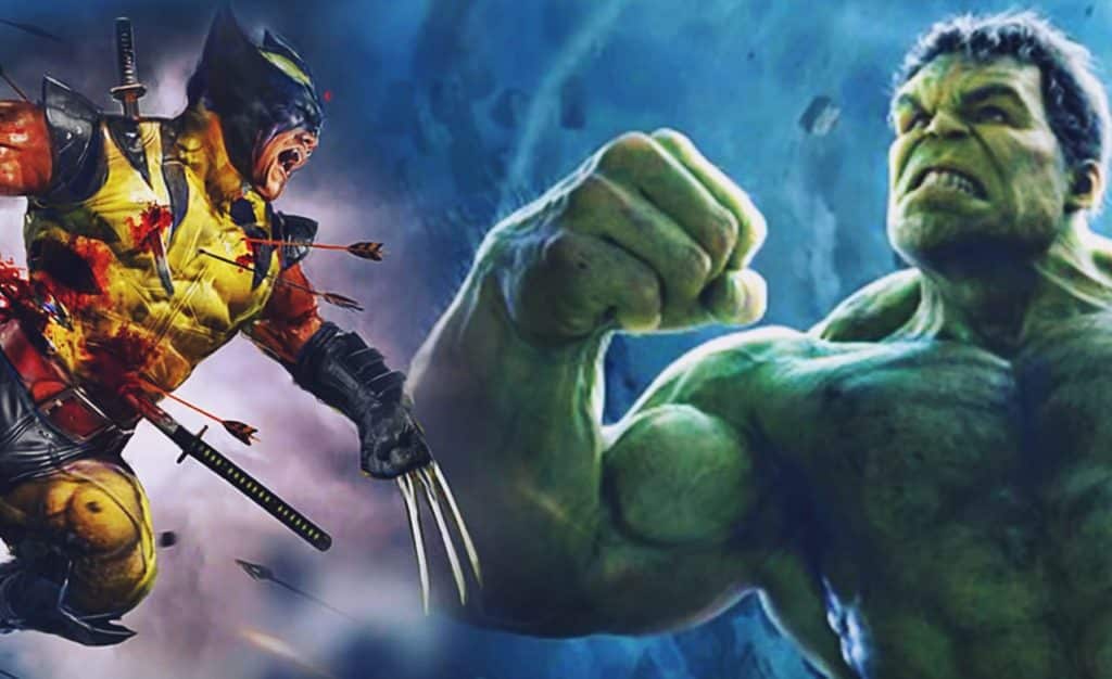 Wolverine Hulk MCU Avengers 4