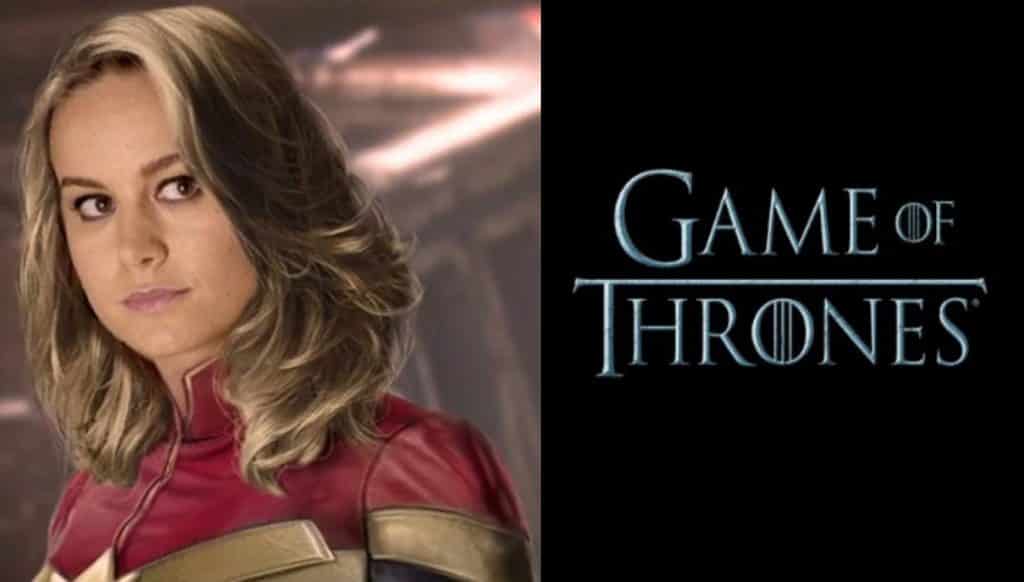 Captain Marvel Game of Thrones