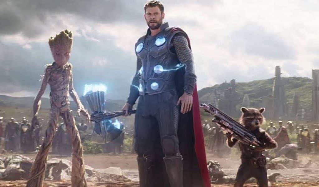 When All Hope Seems Lost In The Battle Of Wakanda Someone Emerges Gallery High Res Nidavellir Infinity War Images Mcu Cosmic