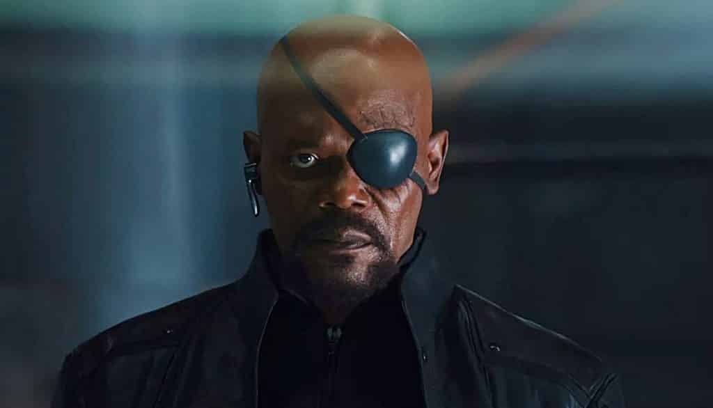 Captain Marvel Nick Fury Samuel L. Jackson