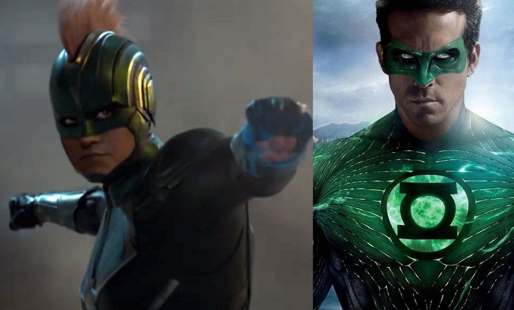 Captain Marvel Green Lantern