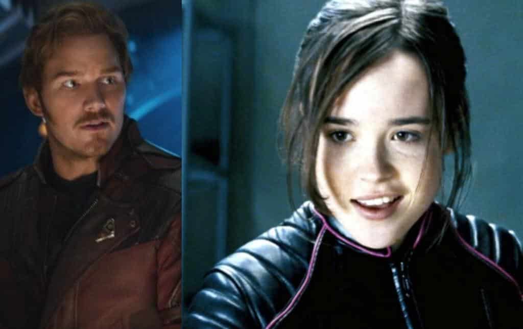 Chris Pratt Ellen Page