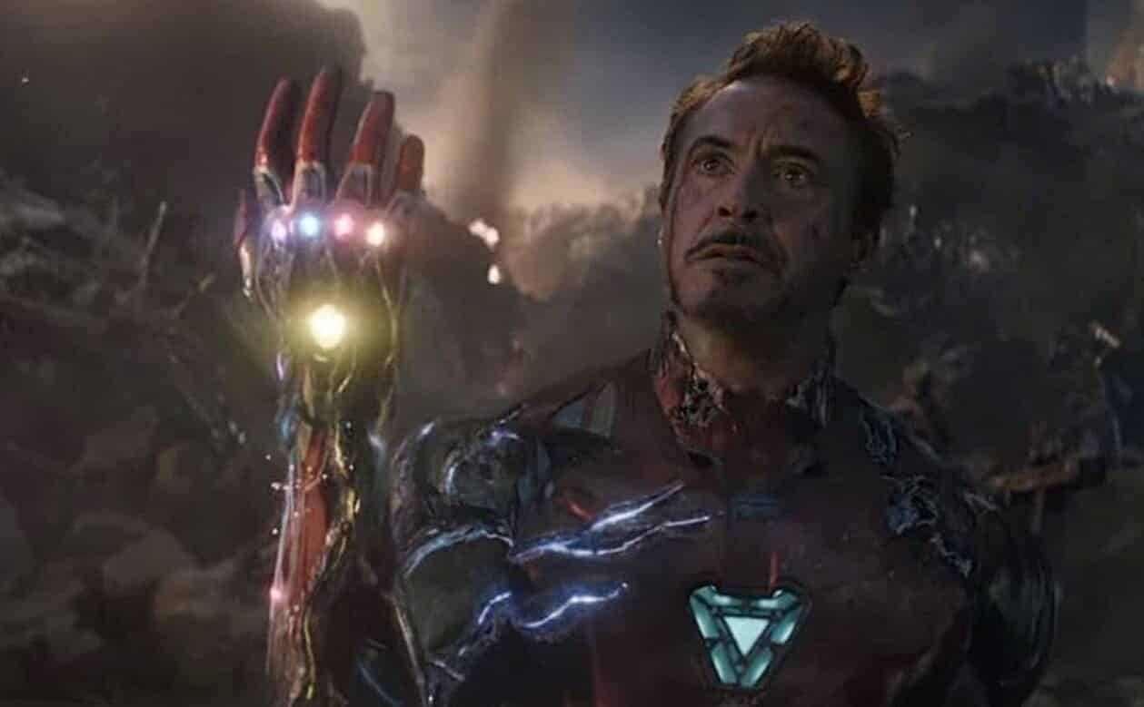 Robert Downey, Jr. as Iron Man in "Avengers: Endgame"