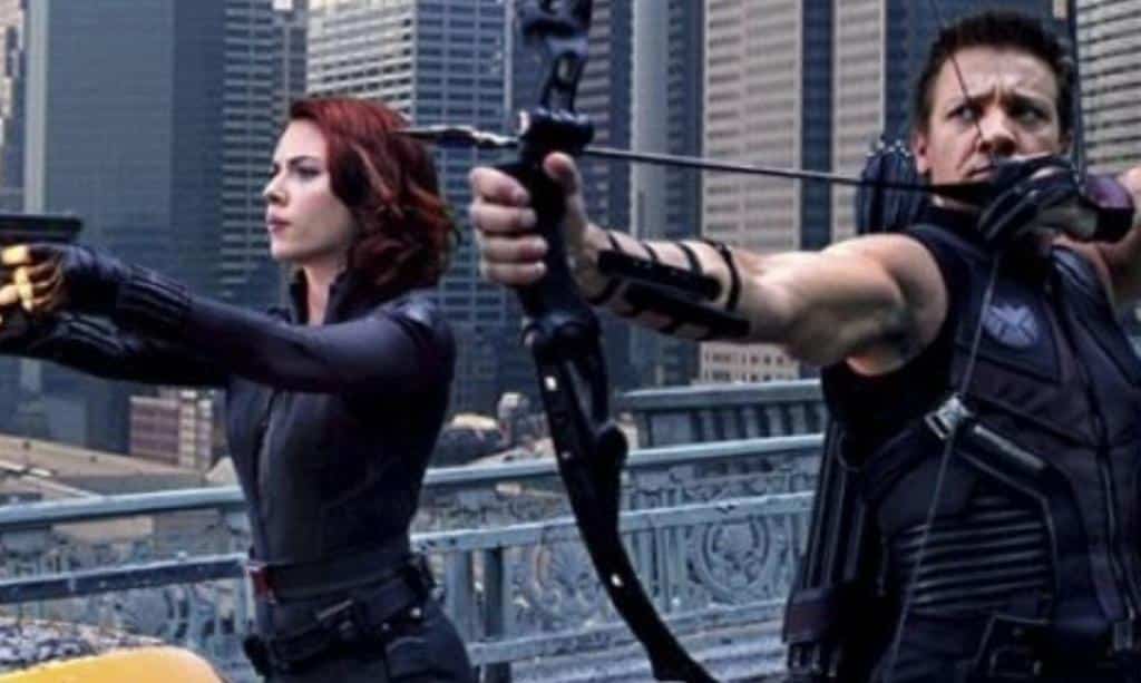 Black Widow Hawkeye