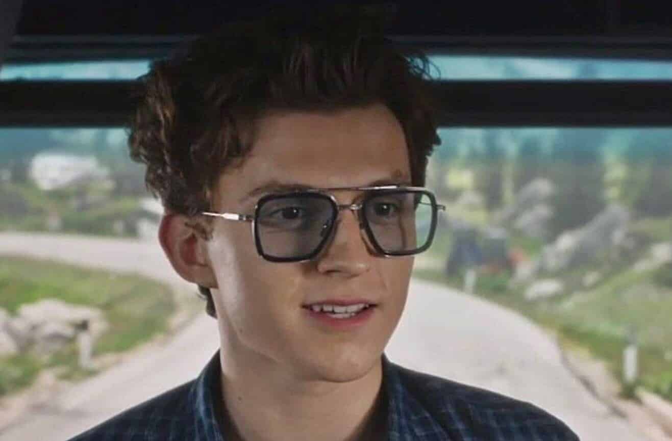 spider man with glasses
