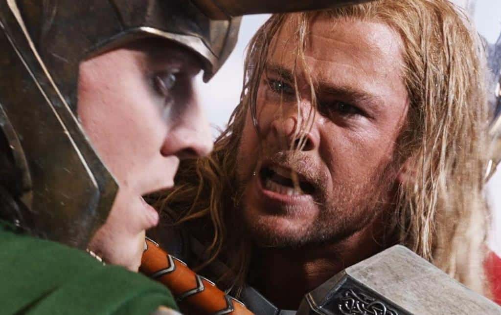 The Avengers Thor Loki Chris Hemsworth Tom Hiddleston