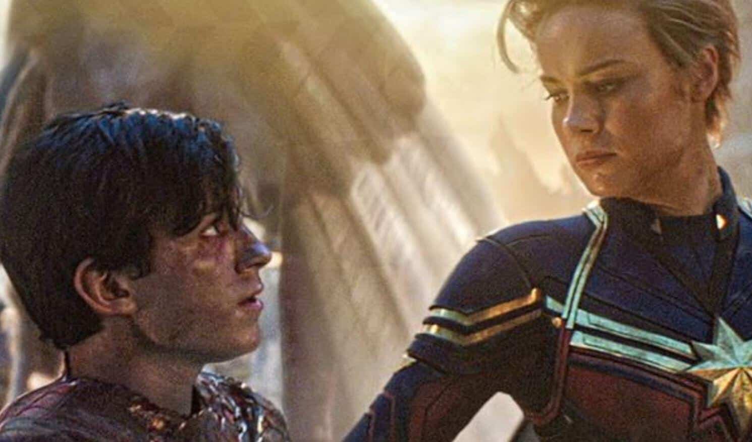 Captain marvel and spiderman discount
