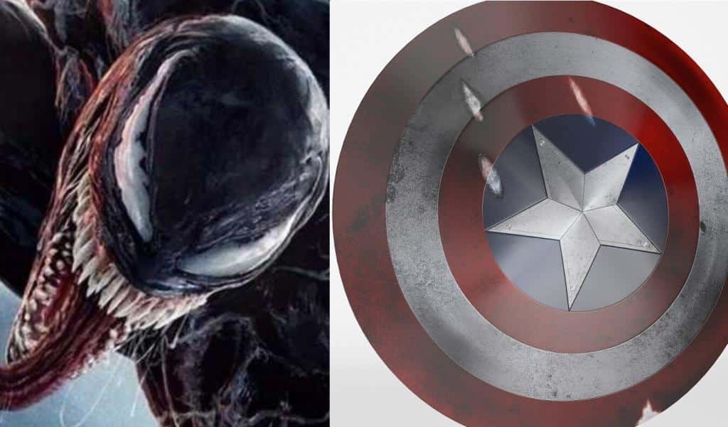 Venom Captain America Shield