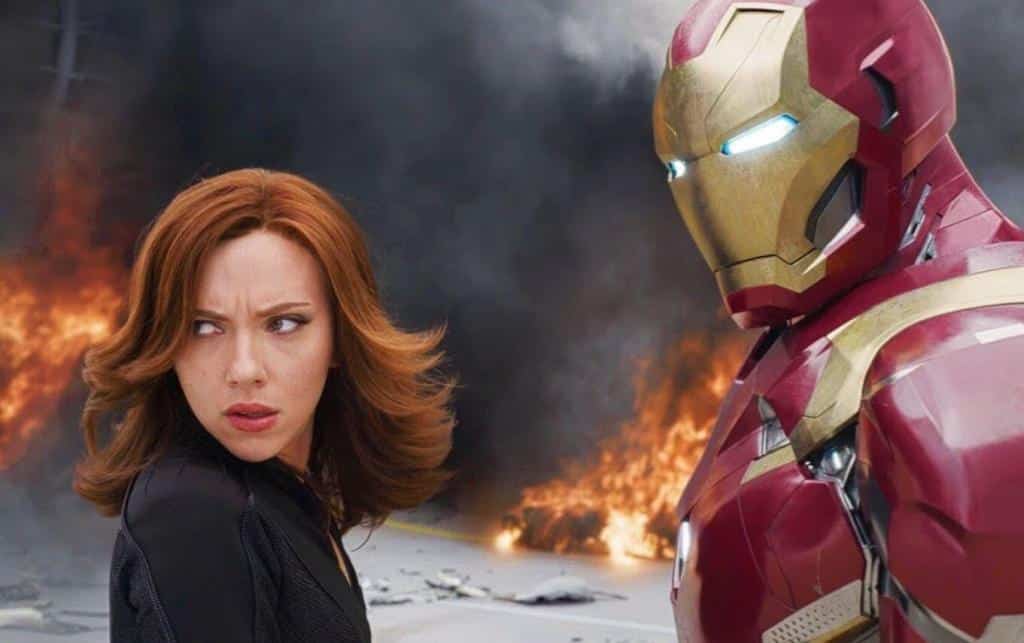 Black Widow Tony Stark Iron Man