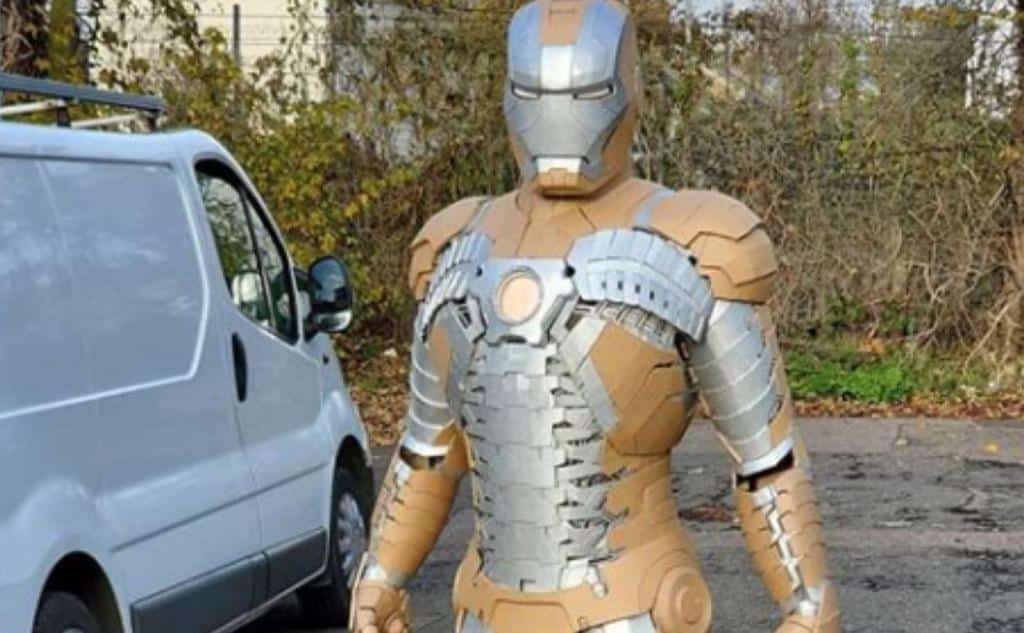 Iron Man Cardboard Suit