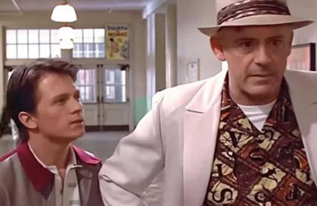 Back To The Future Tom Holland Robert Downey Jr.