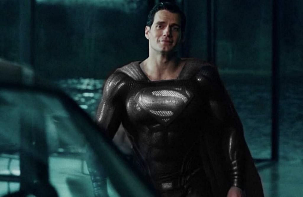 justice league black superman suit