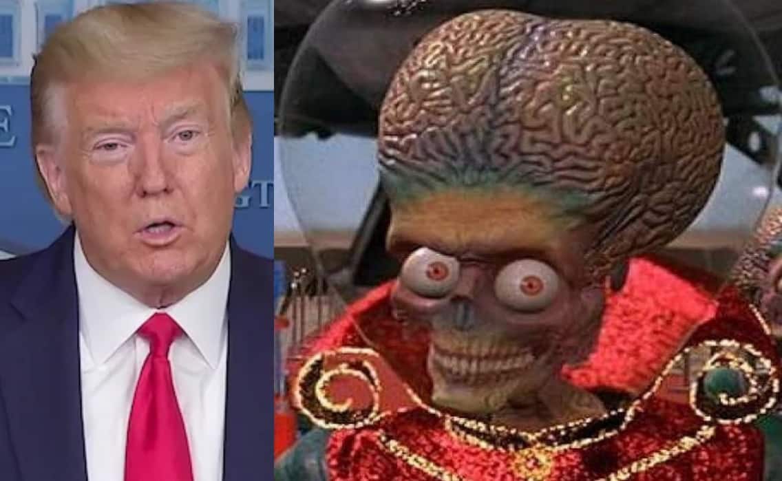 donald trump aliens