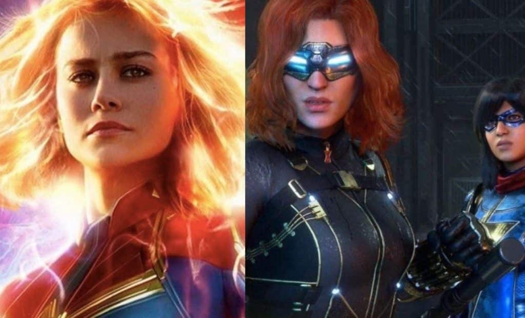 Marvel’s Avengers May Have Revealed New Look At Captain Marvel marvels avengers captain marvel