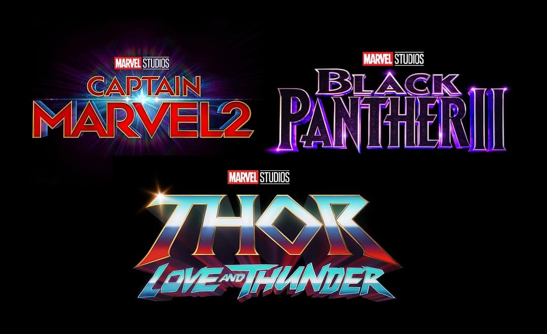 mcu captain marvel 2 black panther 2 thor: love and thunder
