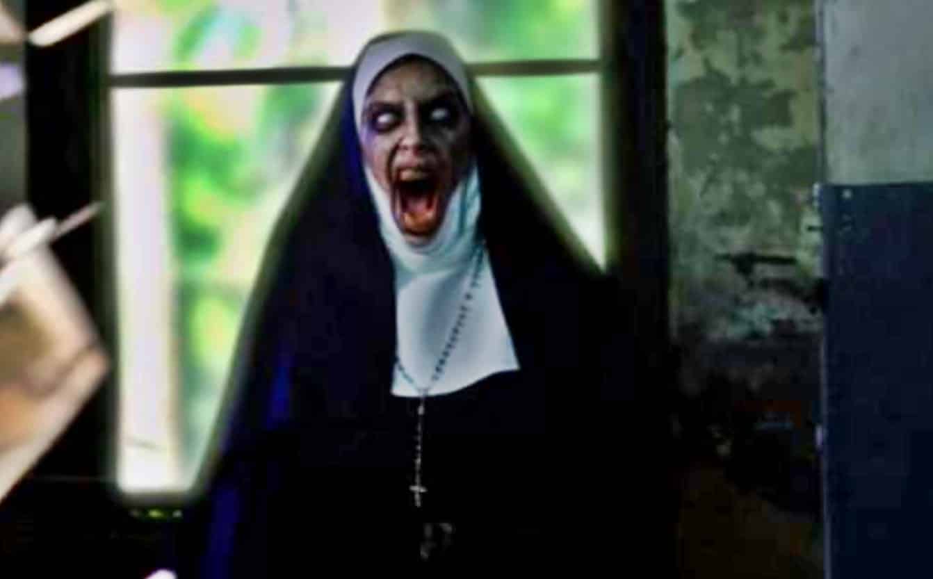 The Nun Scary Face