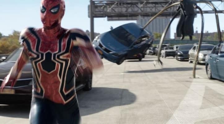 Tom Holland's Spider-Man runs from Doc Ock in Spider-Man: No Way Home trailer