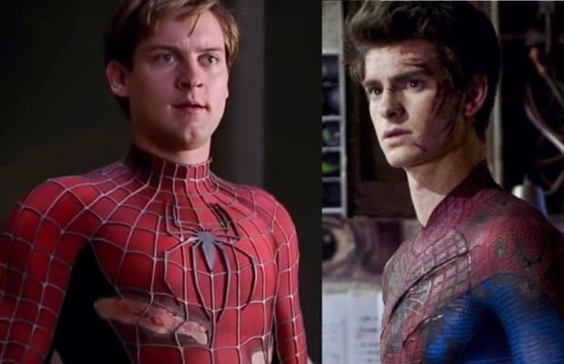 Tobey Maguire and Andrew Garfield on the making of 'SPIDER-MAN NO WAY HOME