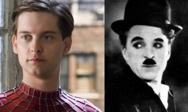 tobey maguire charlie chaplin