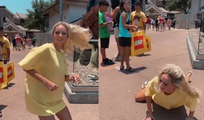 Pantless Woman Twerks In Front Of Kids At Disney World