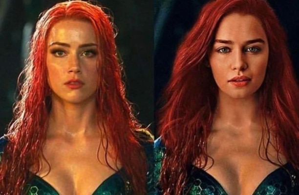 Aquaman 2 : Emilia Clarke aparece como Mera no lugar de Amber Heard !