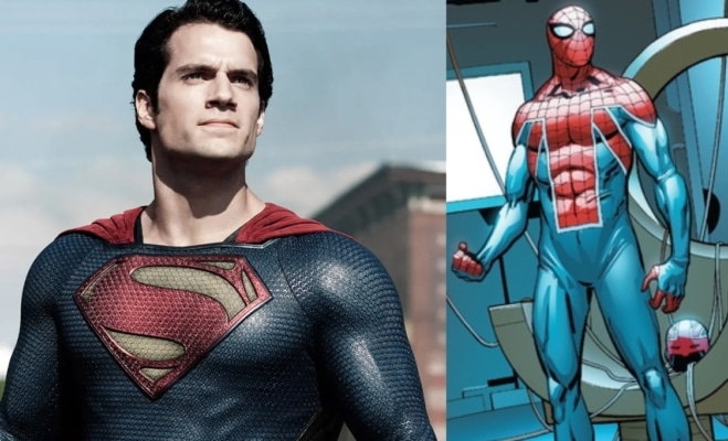 henry cavill spider uk spider-man marvel