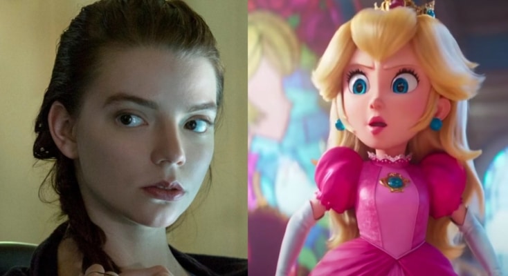 anya taylor-joy princess peach