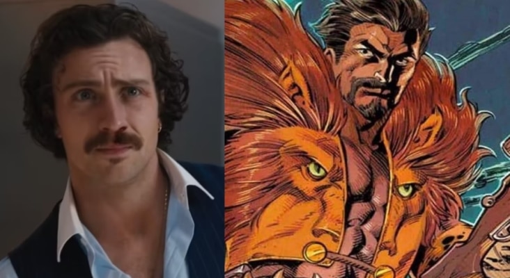 kraven the hunter aaron taylor-johnson marvel