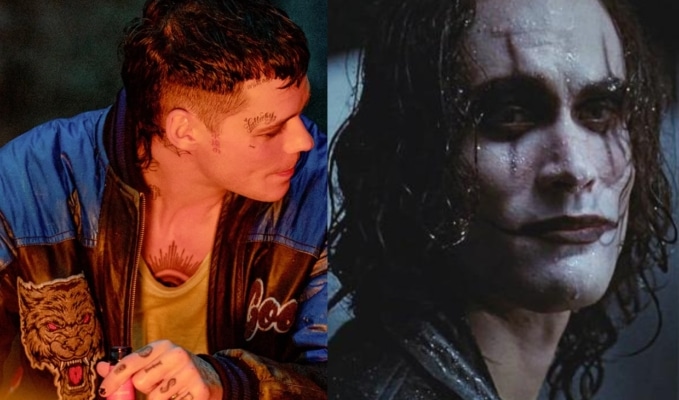 the crow brandon lee bill skarsgard