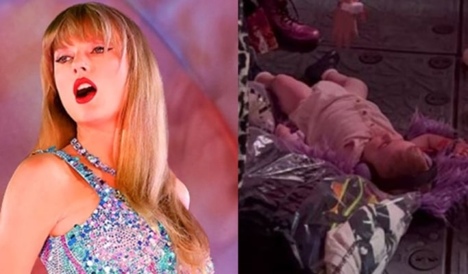 Taylor Swift Fan Sparks Outrage After Leaving Baby On Venue Floor Of Concert taylor swift baby concert