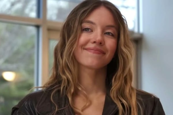 Sydney Sweeney Poses Nude In Gold Body Paint sydney sweeney